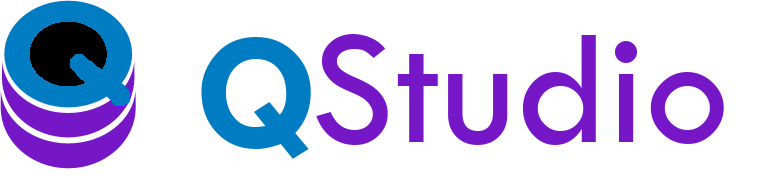 qstudio logo dark