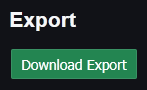 Download Export Button